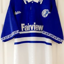 Millwall Home football shirt 1992 - 1993 sponsored by Fairview New Homes