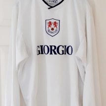 Millwall Home football shirt 1999 - 2001 sponsored by Giorgio