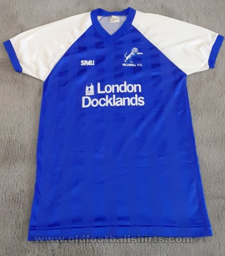 Millwall Home football shirt 1986 - 1987