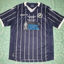 Millwall Home football shirt 2013 - 2014 sponsored by Prostate Cancer UK