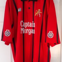 Millwall Away football shirt 1994 - 1995 sponsored by Captain Morgan