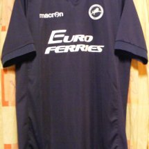 Millwall Home football shirt 2014 - 2015 sponsored by Euro Ferries