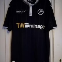 Millwall Home football shirt 2018 - 2019 sponsored by TW Drainage