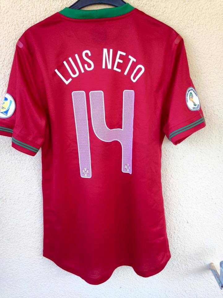 Maillot De Football Estonie Nt 2012/2014 Match Porté Maison Maillot