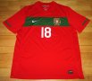 Portugal Home voetbalshirt  2010 - 2012