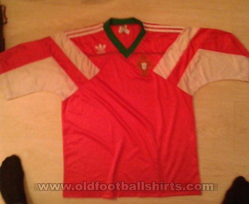 Portugal Home Camiseta de Fútbol 1990 - 1991