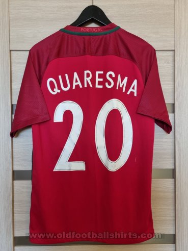 Portugal Home football shirt 2016 - 2018