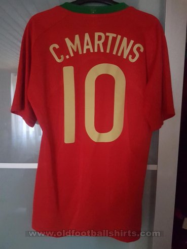 Portugal Home football shirt 2008 - 2010