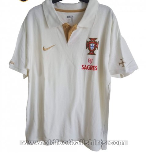 Portugal Training/Leisure football shirt 2008 - 2010