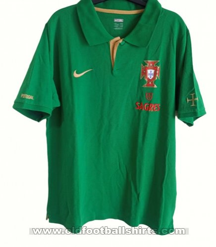 Portugal Training/Leisure football shirt 2008 - 2010