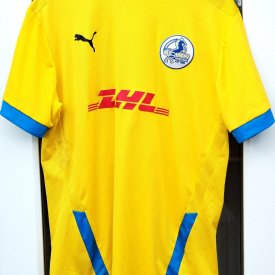 Cumbernauld Colts FC Special football shirt 2022 - 2023 sponsored by DHL