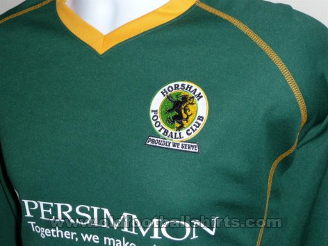 Horsham Away football shirt 2010 - 2012