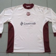 Chelmsford City Home Maillot de foot 2000 - 2002 sponsored by Countryside