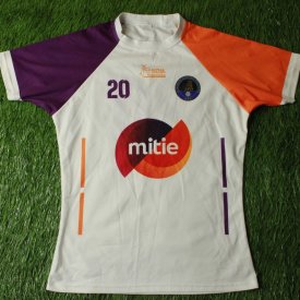 Glasshoughton Welfare AFC Home football shirt 2017 - 2018 sponsored by Mitie