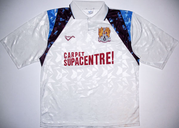 Maillot Northampton Town Extérieur 2008-2009 - Vintage Homme Taille S - Très Bon état