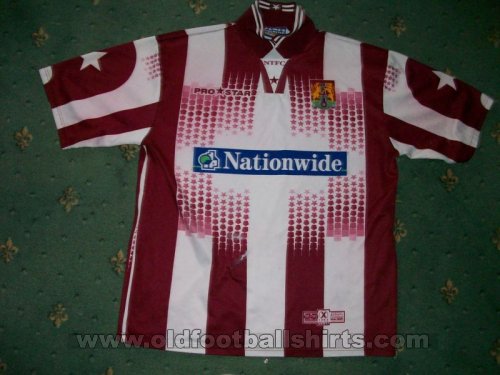 Northampton Town Home football shirt 1998 - 1999