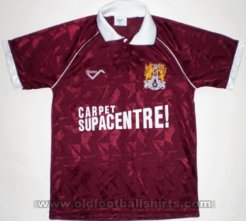 Northampton Town Home football shirt 1992 - 1993