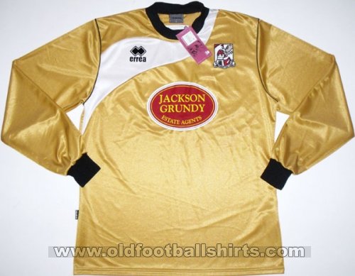 Northampton Town Goalkeeper football shirt 2009 - 2010