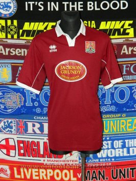 Northampton Town Home football shirt 2010 - 2011