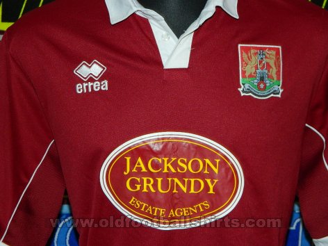 Northampton Town Home football shirt 2010 - 2011