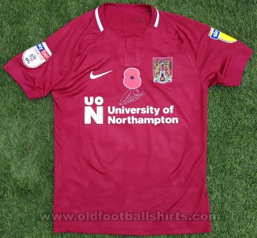 Northampton Town Home football shirt 2018 - 2019