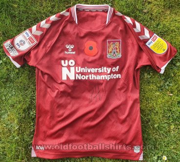Northampton Town Home football shirt 2021 - 2022