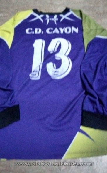 CD Cayon Goalkeeper football shirt (unknown year)