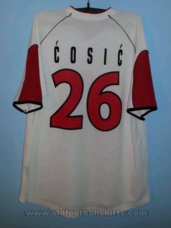 FK Zvezdara Home football shirt 2001 - 2002