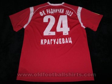 FK Radnički 1923 Home football shirt 2013 - 2014