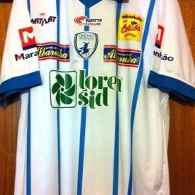 Grêmio Catanduvense  Home football shirt 2012 sponsored by Loren Sid