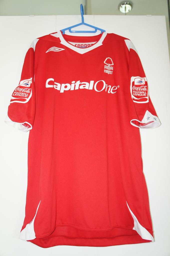 Camiseta de local del Nottingham Forest 2006-08 - 8/10 - (XL.Niños