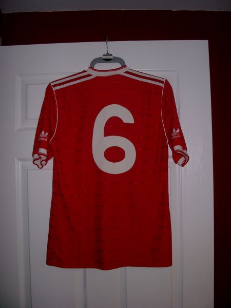 ノッティンガム・フォレスト　1984-1986 アディダス Nottingham Forest Home football shirt 1984 - 1986. Sponsored by Skol