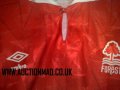 Nottingham Forest Home Fußball-Trikots 1990 - 1991