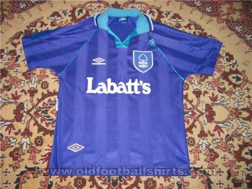 Nottingham Forest Away football shirt 1993 - 1995
