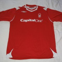 Nottingham Forest Home football shirt 2006 - 2007 sponsored by Capital One