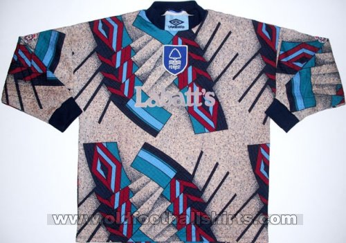 Nottingham Forest Goalkeeper football shirt 1993 - 1994