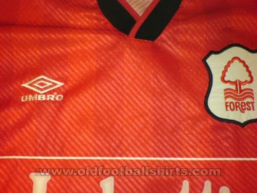 Nottingham Forest Cup Shirt football shirt 1995 - 1996