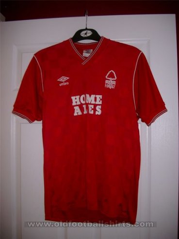 Nottingham Forest Home football shirt 1986 - 1987