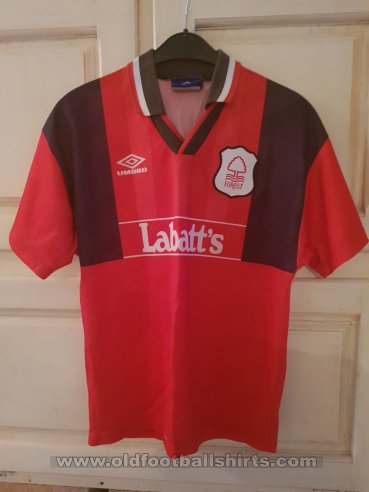 Nottingham Forest Home football shirt 1994 - 1996