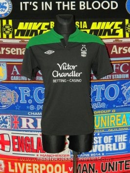 Nottingham Forest Borta fotbollströja 2011 - 2012