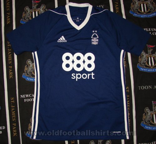 Nottingham Forest Maglia da trasferta maglia di calcio 2017 - 2018