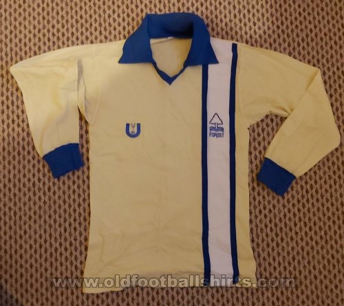 Nottingham Forest Maglia da trasferta maglia di calcio 1976 - 1977