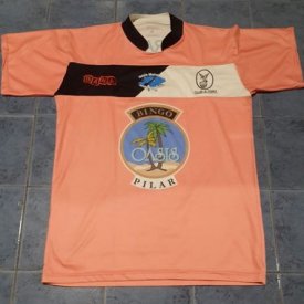 Club Atlético Fénix Home football shirt 2011 - 2012 sponsored by Oasis Bingo