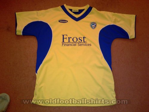 Canvey Island Home football shirt 2008 - 2009