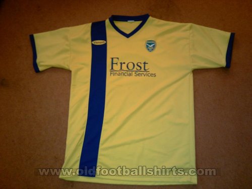 Canvey Island Home football shirt 2009 - 2010
