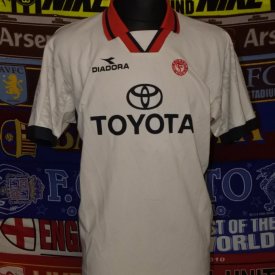 Fortuna Koln Home football shirt 1998 - 1999 sponsored by Toyota