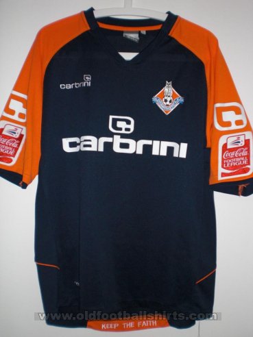 Oldham Athletic Away football shirt 2009 - 2011