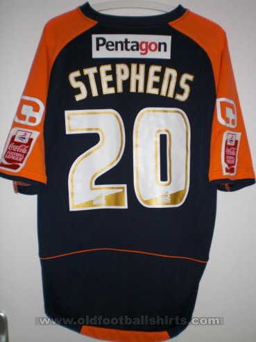 Oldham Athletic Away football shirt 2009 - 2011