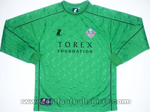 Oldham Athletic Goalkeeper football shirt 2002 - 2003