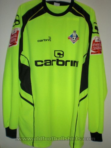 Oldham Athletic Goalkeeper football shirt 2009 - 2010